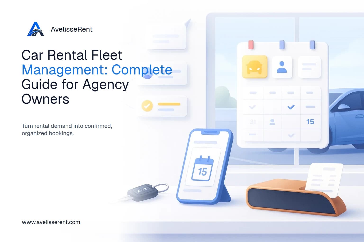 Cover for Car Rental Fleet Management: Complete Guide for Agency Owners