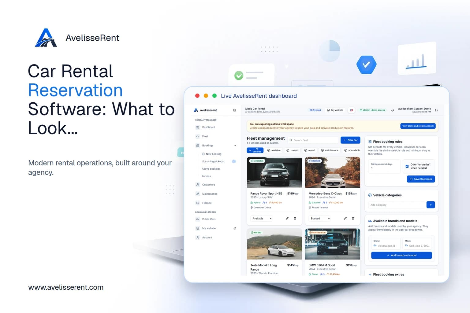 Cover for Car Rental Reservation Software: What to Look For in 2026