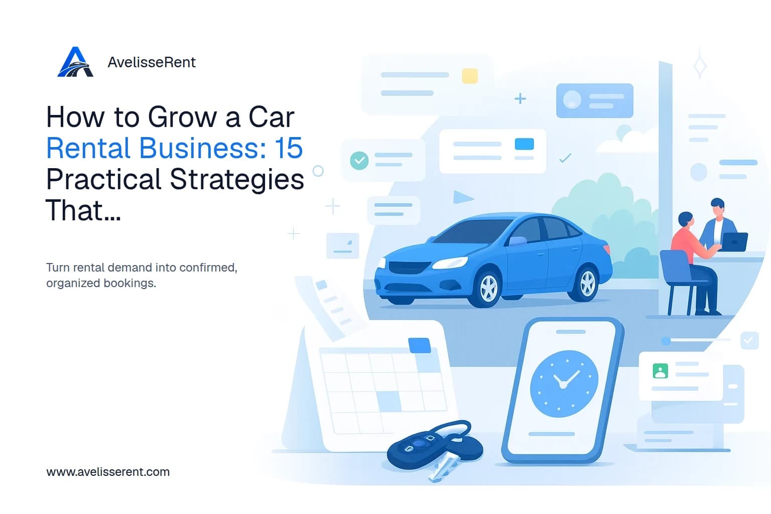 Cover for How to Grow a Car Rental Business: 15 Practical Strategies That Actually Scale