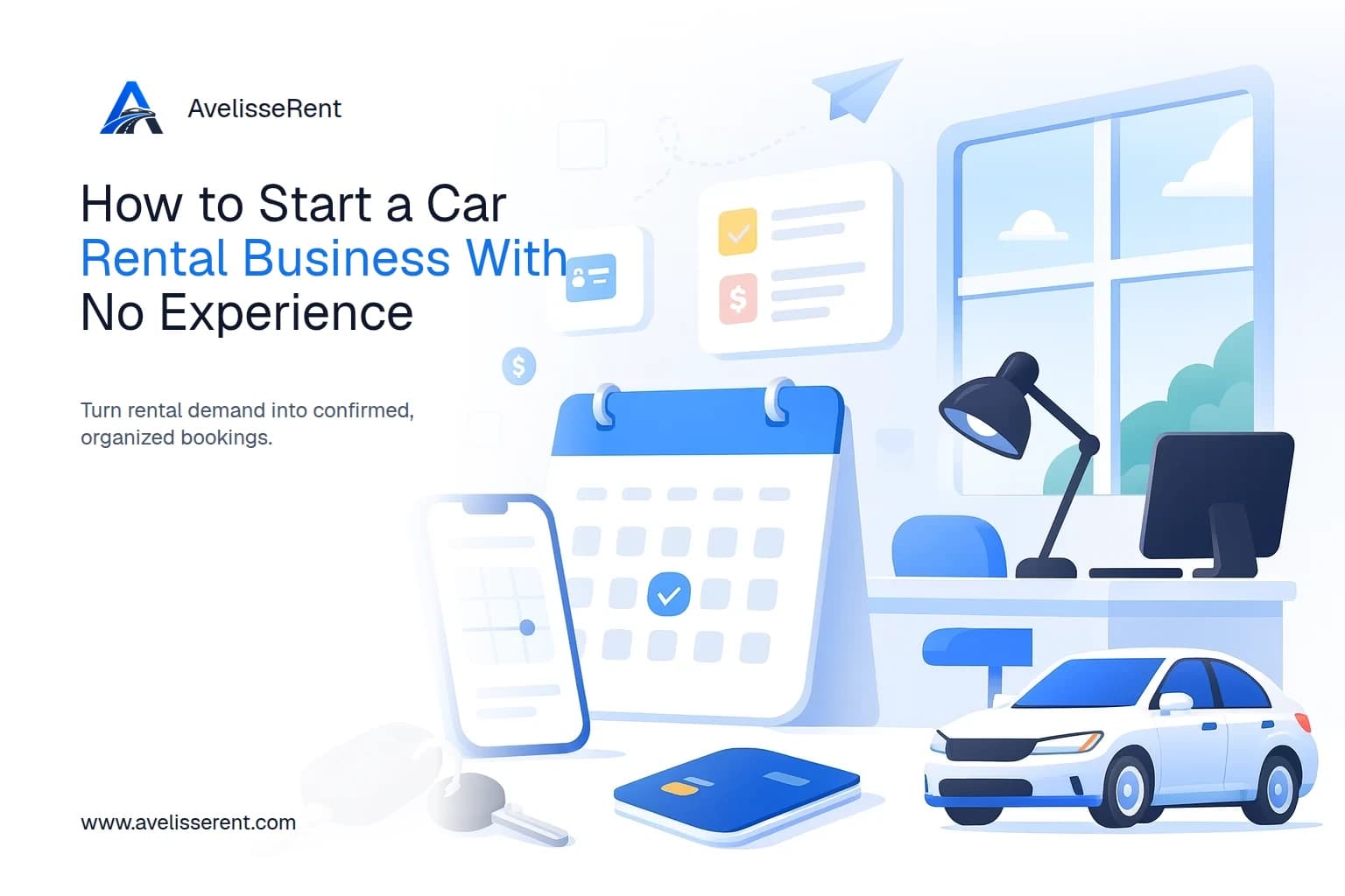 Cover for How to Start a Car Rental Business With No Experience