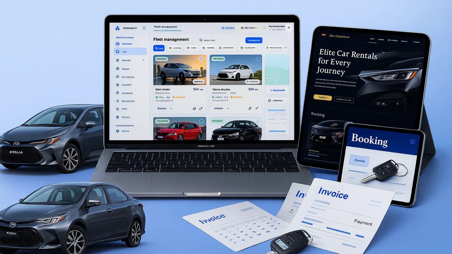 Cover for Car Rental Marketing: 20 Strategies to Get More Bookings